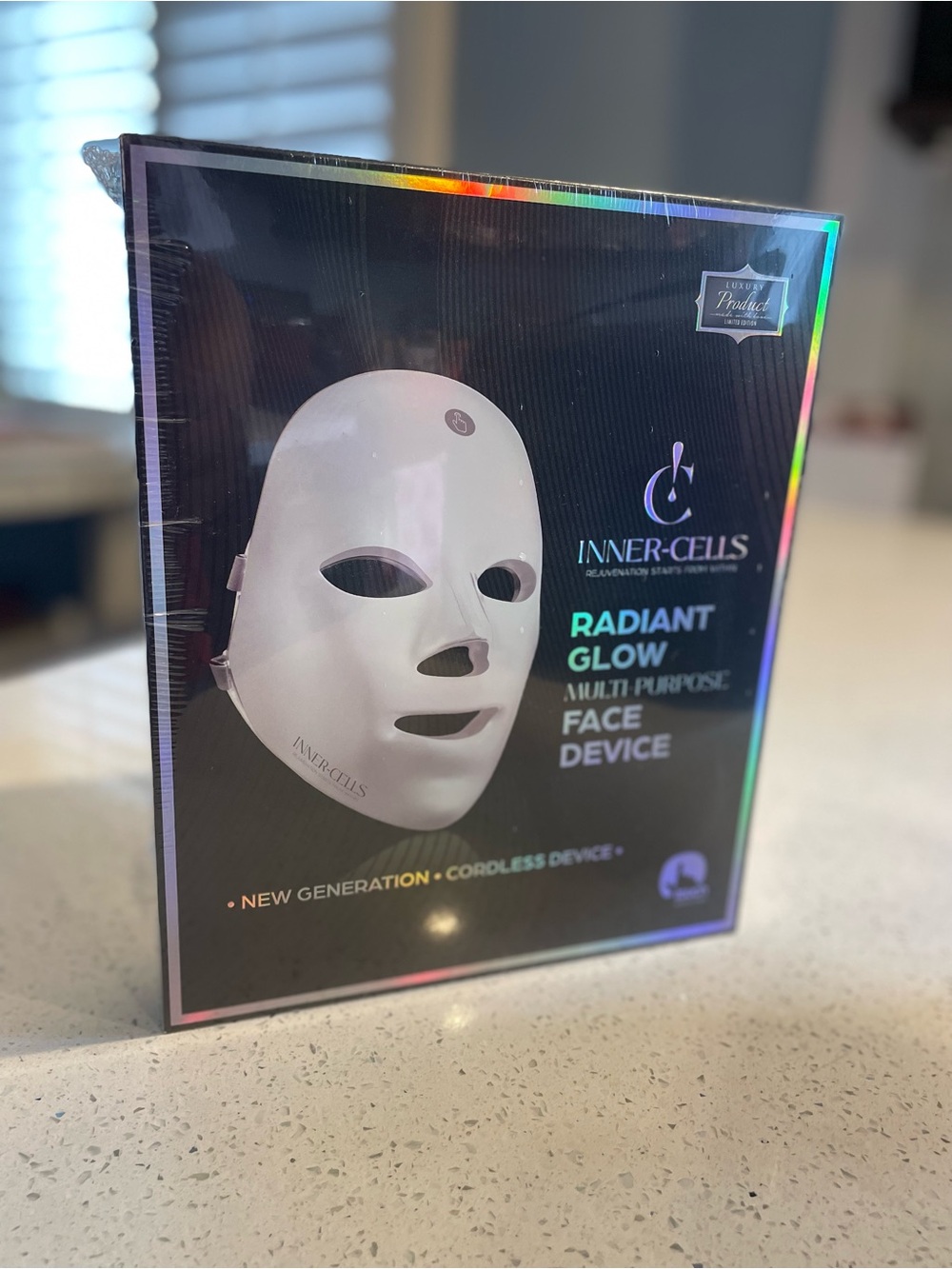 Radiant Glow White Multi-Purpose Face Device Mask
